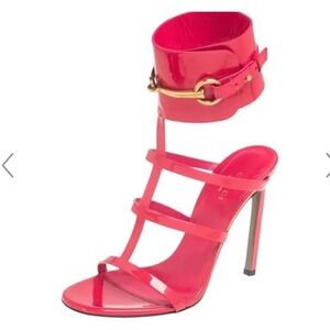 Gucci Ursula Horsebit T-Strap Heels